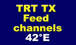 TRT TX Feed channels 42°E Biss Keys
